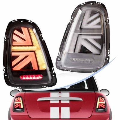 VLAND Full LED Tail Lights For Mini Cooper 2007-2013 R56 R57 R58 R59 w/Animation