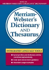 MERRIAM-WEBSTER'S DICTIONARY AND THESAURUS By Merriam-webster **BRAND NEW**