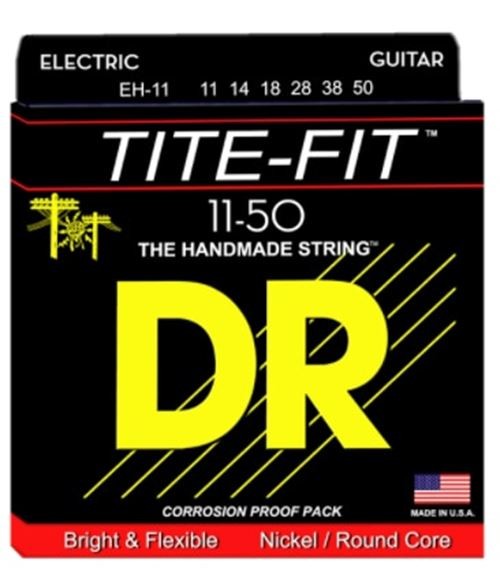 Струны DR Strings EH-11 Tite подходят для тяжелых струн электрогитары 3790₽