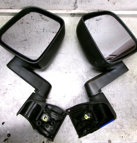 76-06 Jeep Wrangler CJ YJ TJ Driver Passenger Exterior Door Mirror Set FREESHIPQ