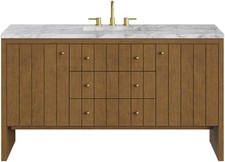 James Martin Vanities 435-V60S-3CAR Hudson 60