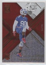 2016 Donruss Elite Elite Rookies Red 18/49 Shaq Lawson #113 0o9