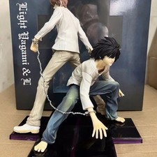 Anime Death Note Yagami Light L PVC Action Figure Model Statue Boxed Gift Toy