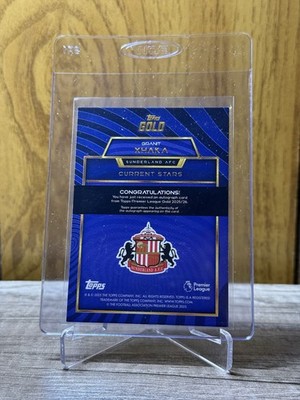 2025-26 Topps Gold Premier League Granit Xhaka Auto /99 Sunderland
