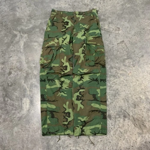 Vintage ERDL Camo Cargo Pants 30x31 Jungle Army Military 1970 Vietnam War 70s