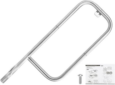 Denmay 41862 52cm Grillbrenner für Weber Q200, Q220, Q2000 Q2200, Grillbrenner 