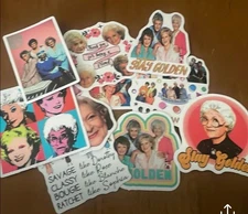 “Golden Girls “ Vinyl And Waterproof Stickers Pack of 10