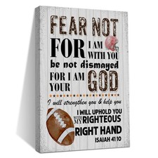 Christian Art Boys Bedroom Decor - Bible Verse Wall Decor for - Scripture Wal...