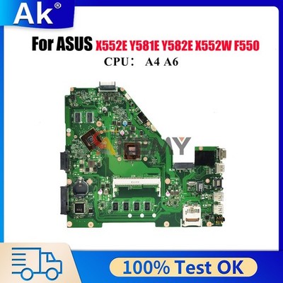 X550WE Laptop Motherboard For ASUS Y582E X552EP F550WE Y581E Mainboard