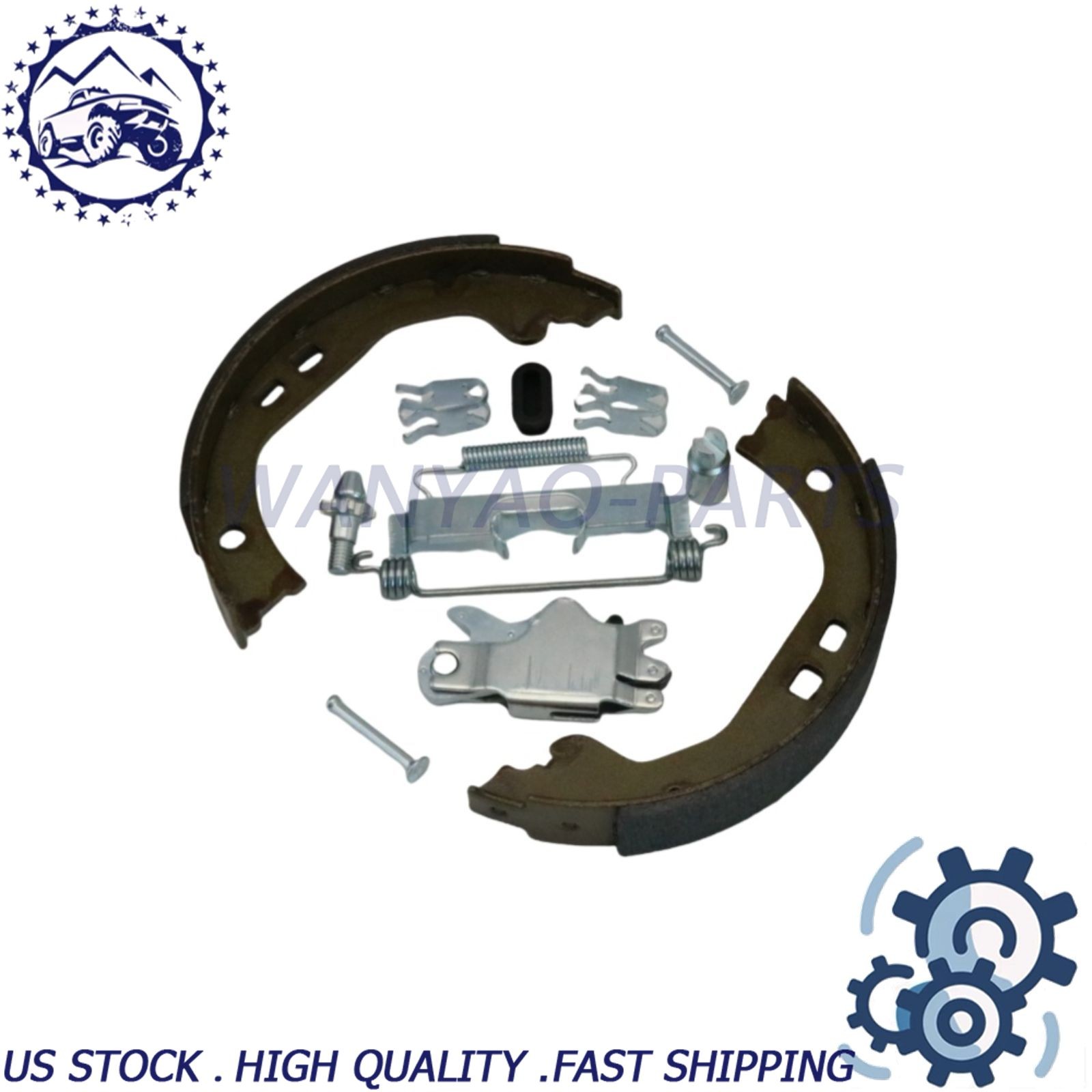 Fits Maserati Ghibli Quattroporte emergency parking hand brake shoes & hardware
