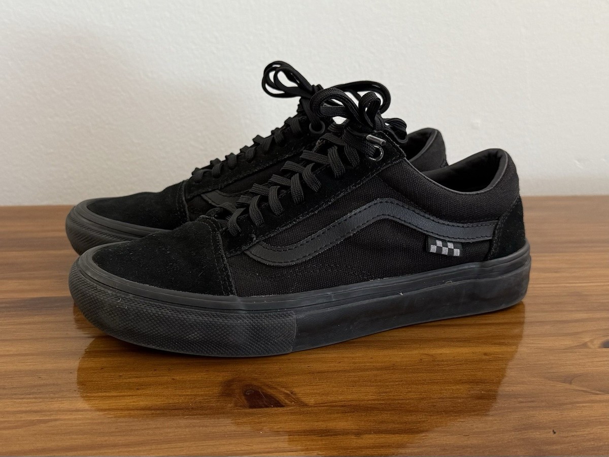 Vans PopCush Old Skool Leather & Canvas Shoes Men's US 6