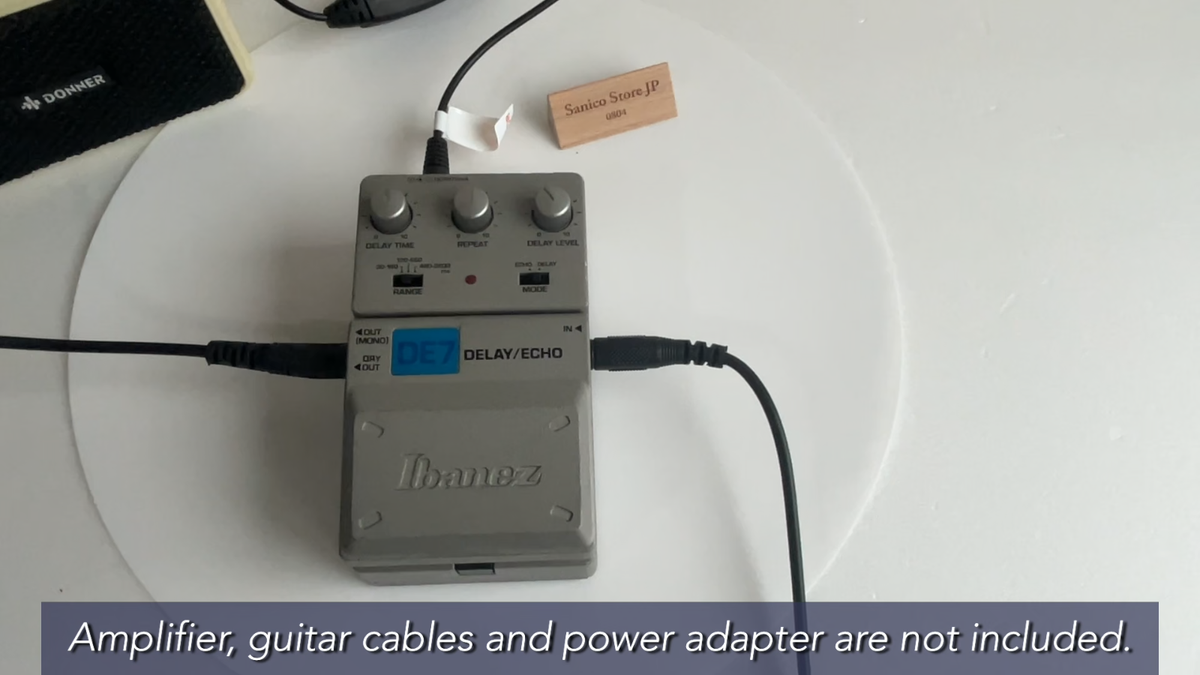 Ibanez DE7 Echo Guitar Effect Pedal for sale online | eBay