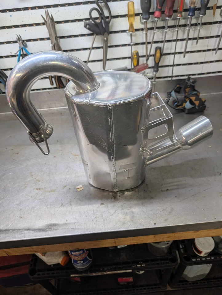 New 2008 Polaris Dragon RMK 800 SLP Lightweight Performance Exhaust Pipes - Image 3 of 4