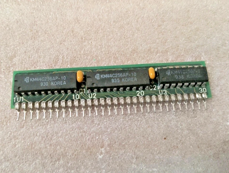 SALE SET OF 4 RARE NEW VINTAGE SAMSUNG 256K ZIPP MEMORY WITH PARITY RM1-CBL29-17 - Image 3 of 4