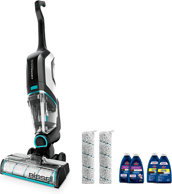 BISSELL 2554CROSSWAVE CORDLESS MAX CARPET CLEANER WET/DRY/APP- LOCAL PICK ONLY