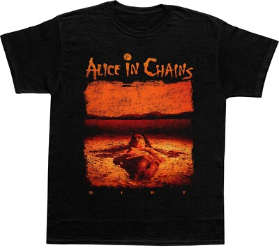 #ad ALICE IN CHAINS cd cvr DIRT #2 Official SHIRT MD New facelift dog way blue flies $28.95