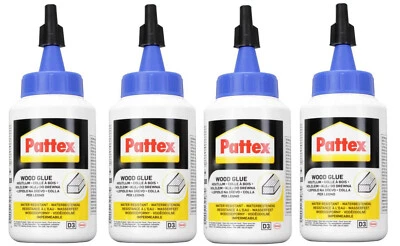 Lot de 4 colle à bois Pattex 4 x 250g