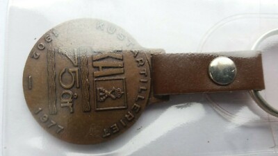 o M L138, brelok do kluczy KA 75 år 1902 -1977 minnes nyckelring kustartilleriet