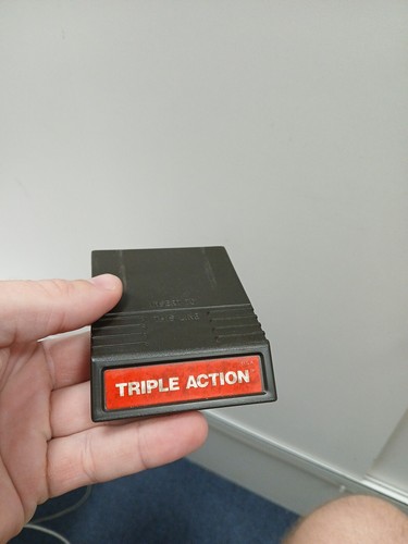 Triple Action (Intellivision, 1981) Complete In Box! - Picture 10 of 12