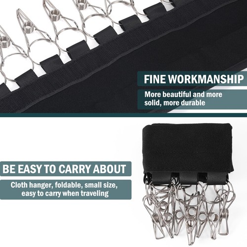 24 Hat Rack Organizer Baseball Holder Deep Storage Pockets Door Wall Caps Stand - Imagen 37 de 58