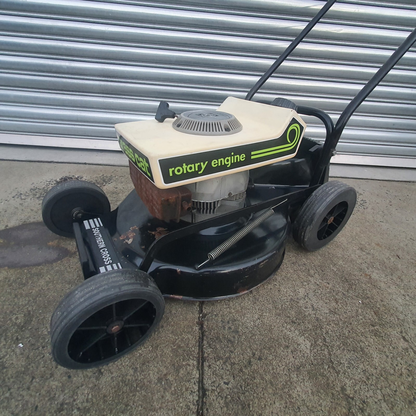 Sashs Rotary Rare 70s lawn mower Not Mazda RX 12A 13B Very Rare
