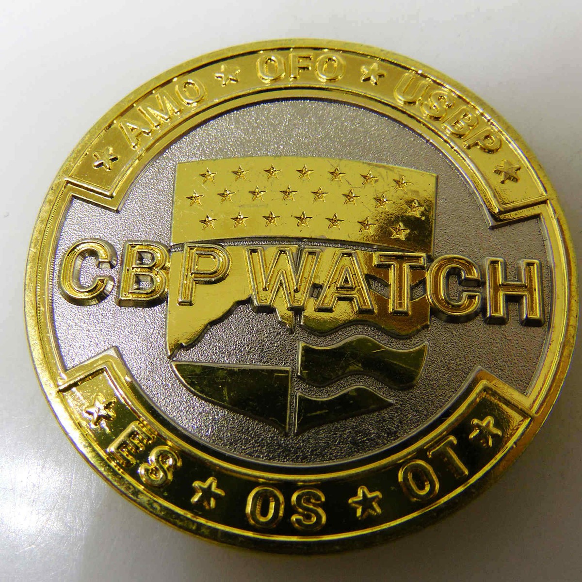 AMO OFO USBP ES OS OT CBP WATCH CHALLENGE COIN | eBay