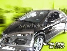 HEKO Windabweiser Regenabweiser für HONDA CIVIC VIII 3-türig 2007-2012
