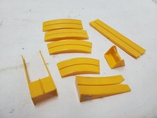 Vintage Aurora 1966 MM T-Jet 1593 Daredevil Obstacle Course Yellow Track Parts