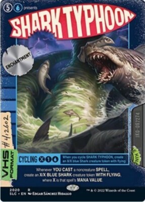 PSA10 サメ台風 Secret Lair Countdown foil 1 x Shark Typhoon - Secret Lair: 30th Anniversary Countdown Kit