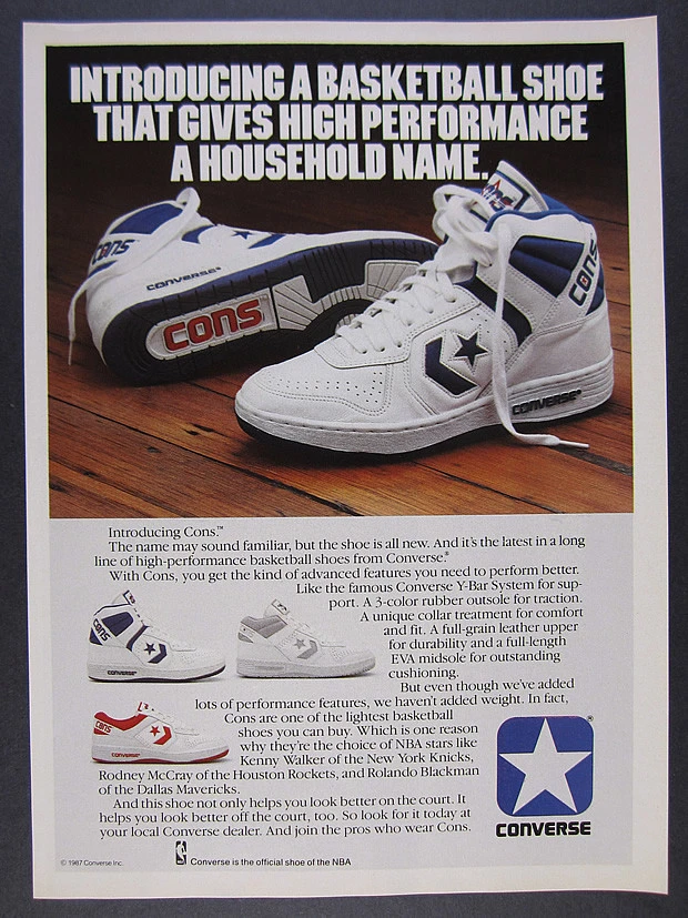 Converse cons basketball 2025 shoes 1987