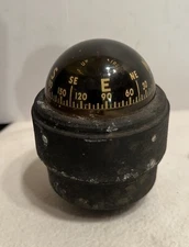 Vintage AIRGUIDE Chicago USA Compass MARINE BOAT Car Rat Rod Automobile