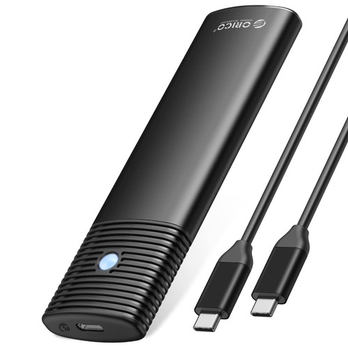 Boîtier SSD M.2 NVMe en aluminium adaptateur USB C 10 Gbit/s lecteur USB 3.2 ...