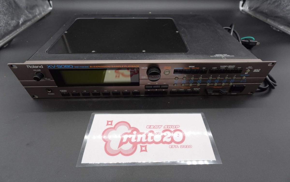 Roland　音源モジュール　XV-5080 Roland - XV-5080 | 128-Voice Synth Module
