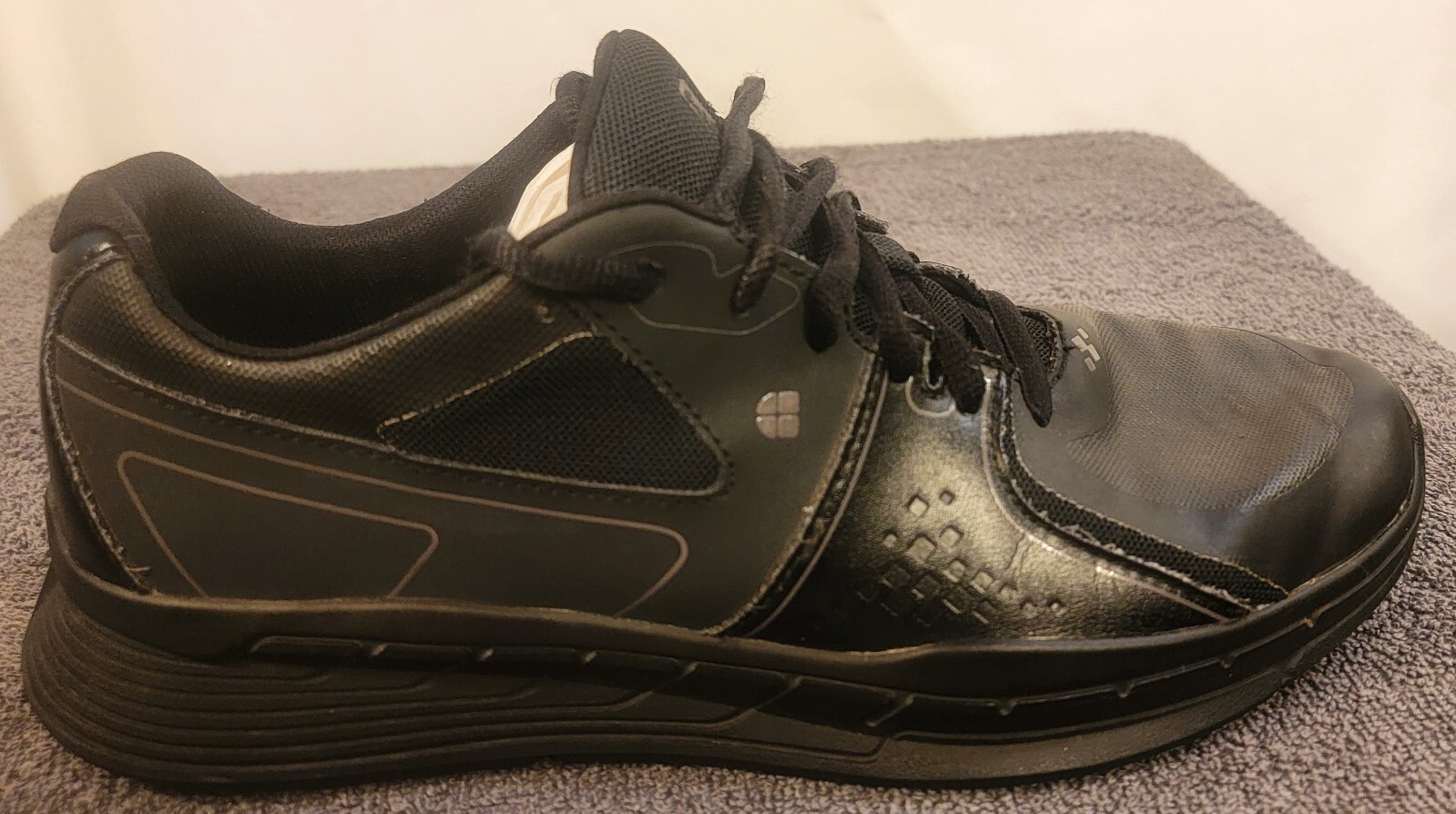 Shoes For Crews Falcon II Black Slip Resistant Work Shoes Womens Size 9