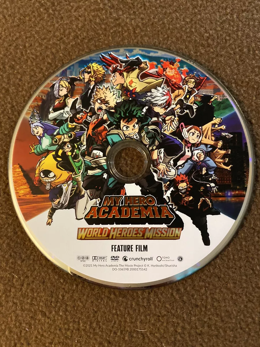 My Hero Academia WORLD HEROES MISSION BD/DVD Cover Art : r