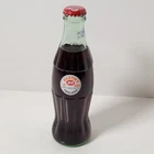 Vtg 2002 Martin's IGA EFFINGHAM IL Commemorative 8OZ Glass Coca Cola Bottle