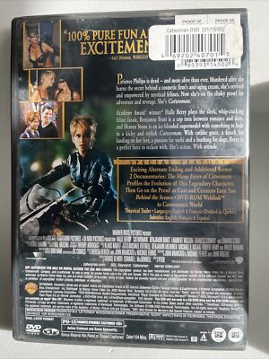 Catwoman DVD MOVIE Halle Berry, Benjamin Bratt, Lambert Wilson CAT Catwoman DVD MOVIE Halle Berry, Benjamin Bratt, Lambert Wilson CAT