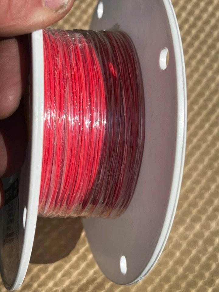 Alpha Wire 5853 / 19 RD001 CUERDA DE CONEXIÓN 26AWG ROJO 1000' Rollo 600V * NUEVO Foto 4 de 4