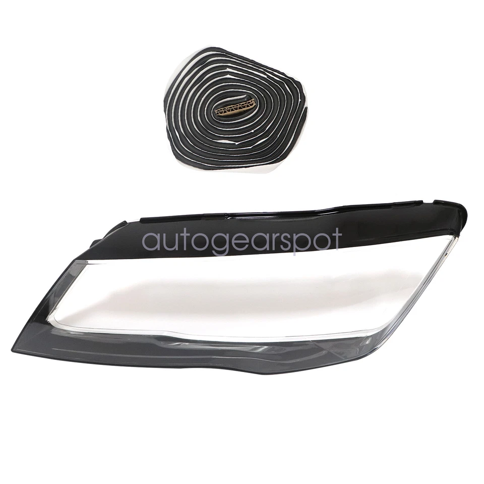 NEW Front Left Headlight Clear Lens Shell+Seal Glue For 2012-2015 Audi A7 S7 RS7 Foto 3 de 4