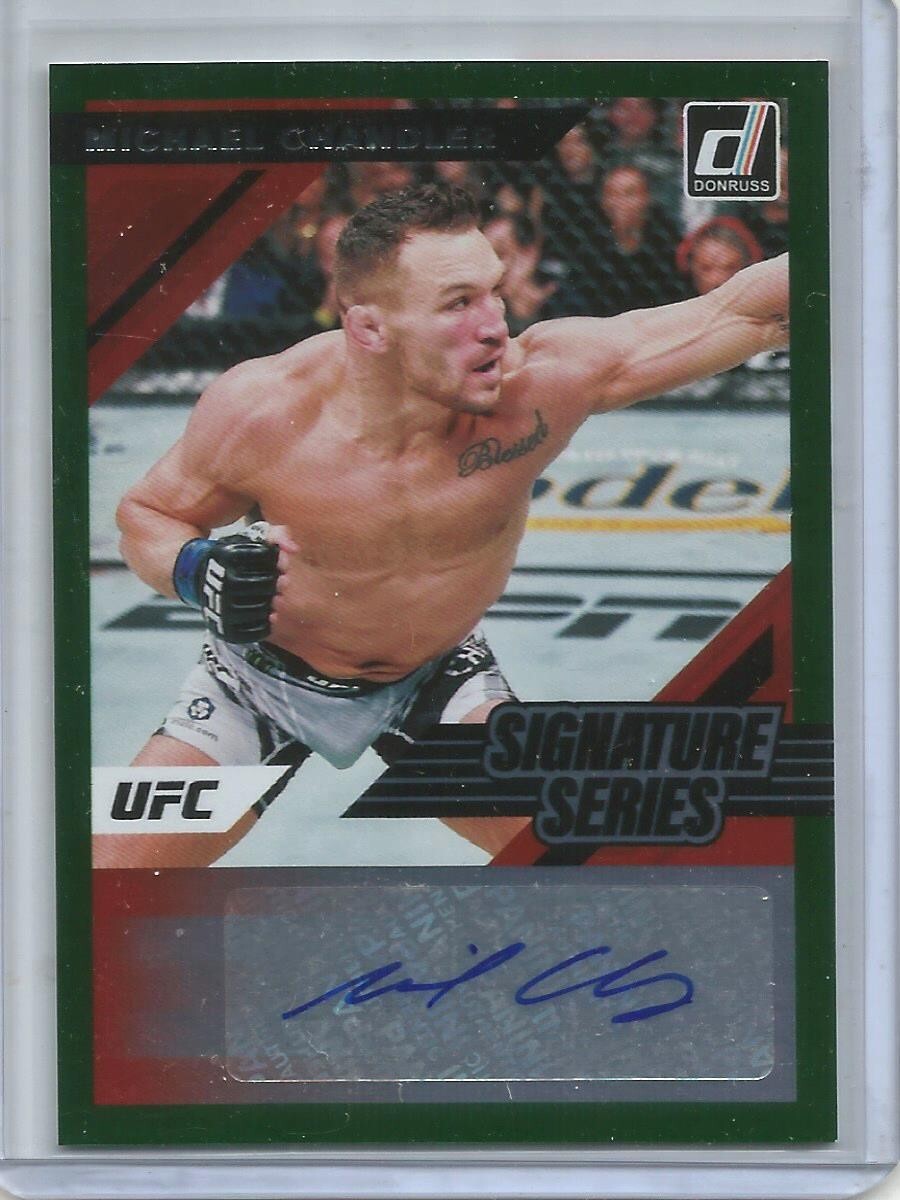 ufc マイケル・チャンドラー サインカード Michael Chandler 2022 Panini Donruss UFC Signature Series