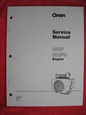 ONAN NHP & NHPV ENGINE SERVICE MANUAL