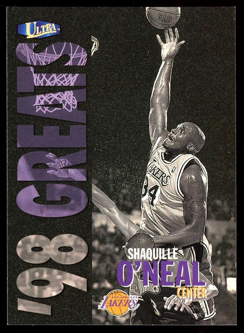 Shaquille O'Neal 1997 Ultra '98 Greats Gold Medallion 265G Rare SP LAKERS HOF