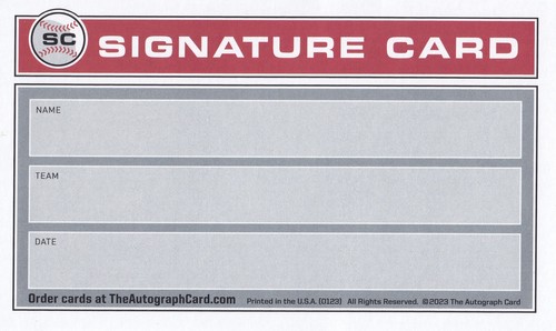 JOSE BRICENO SIGNED AUTO'D 3X5 SIGNATURE CARD LOS ANGELES ANGELS INDEX CARD IC - Picture 3 of 3