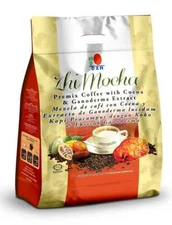 15 Packs DXN Zhi Mocha Coffee Cocoa Chocolate Ganoderma Lingzhi Reishi Cafe