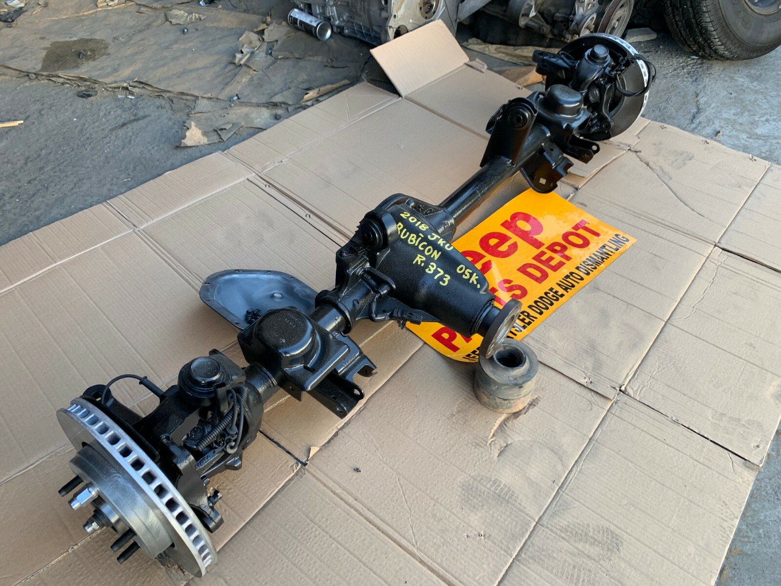 Front or Rear Axle Locker Actuator 2007-2018 Jeep JK Wrangler w/ Rubicon Package Crown Automotive main image 1