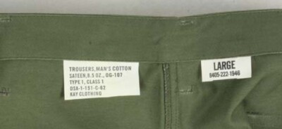 パンツ Used Us Army OG-107 Utility Trouser 60s パンツ Used Us Army OG-107 Utility Trouser 60s 60s '68 US ARMY OG