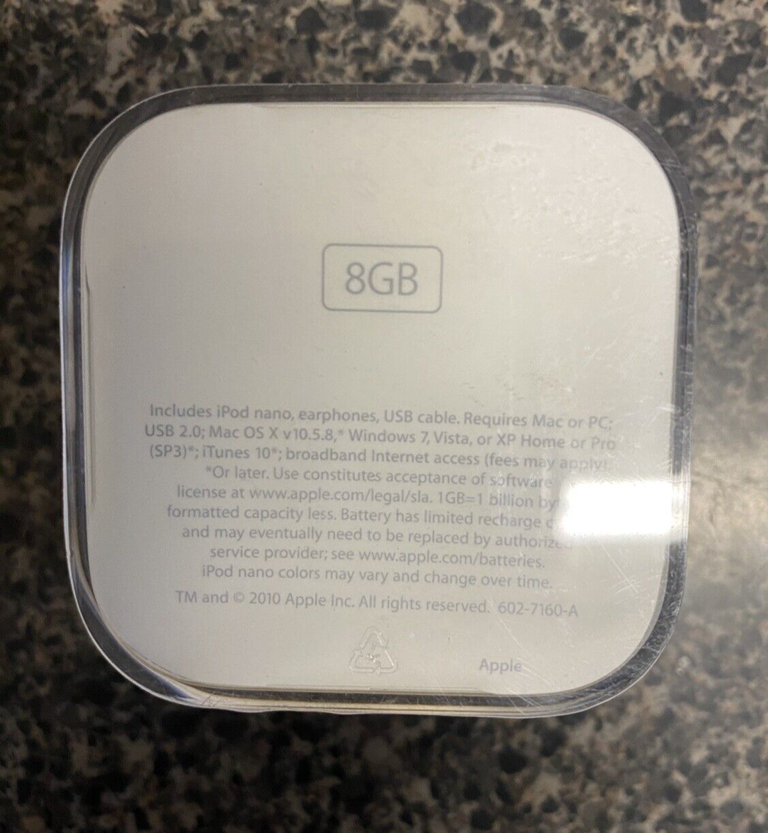 NEEDS BATTERY REPLACED Apple iPod Nano 6th Generation 8GB (Blue