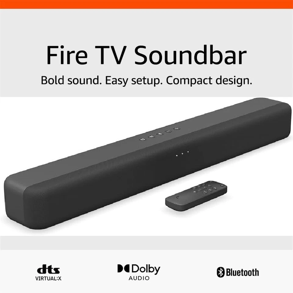 Динамик Amazon Fire TV Soundbar 2.0 с DTS VirtualX и Dolby Bluetooth Audio™ - Изображение 2 из 4
