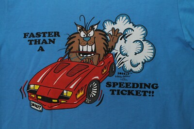  Morey Boogie 1992 Bobcat Shelley Robillard Faster Than A Speeding Ticket Shirt 