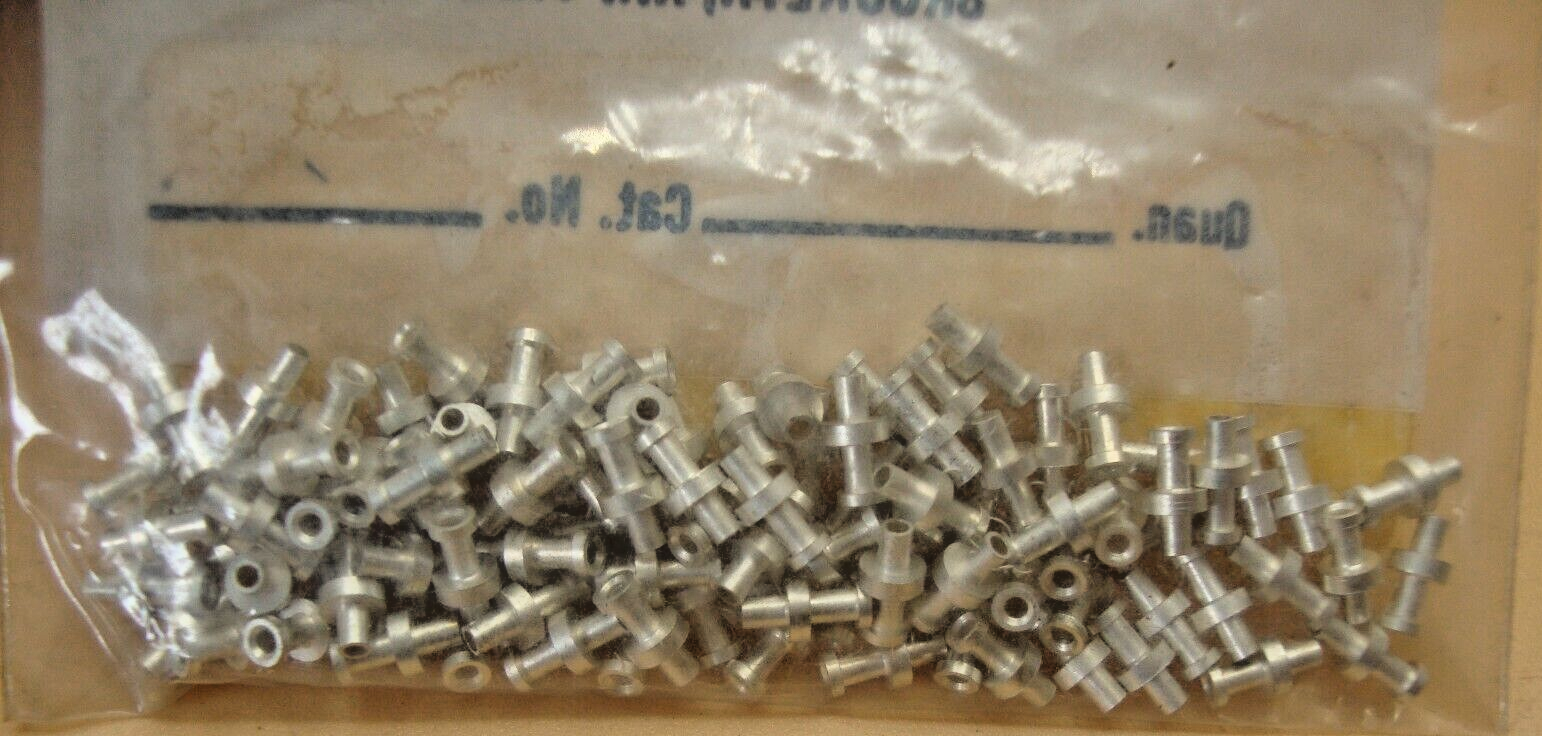 20pcs Turret Lugs For Tube Amplifiers - 11.6mm Length, 2.6mm Diameter, Fits 3mm Terminal Boards
